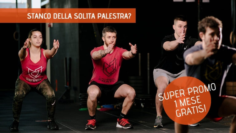 Promozione crossfit prato ottobre 2021